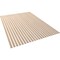 Ekena Millwork 94H x 1/4T Adjustable Wood Slat Wall Panel Kit w/ 2W Slats, Red Oak contains 22 Slats SWW66X94X0250RO - alternate 5